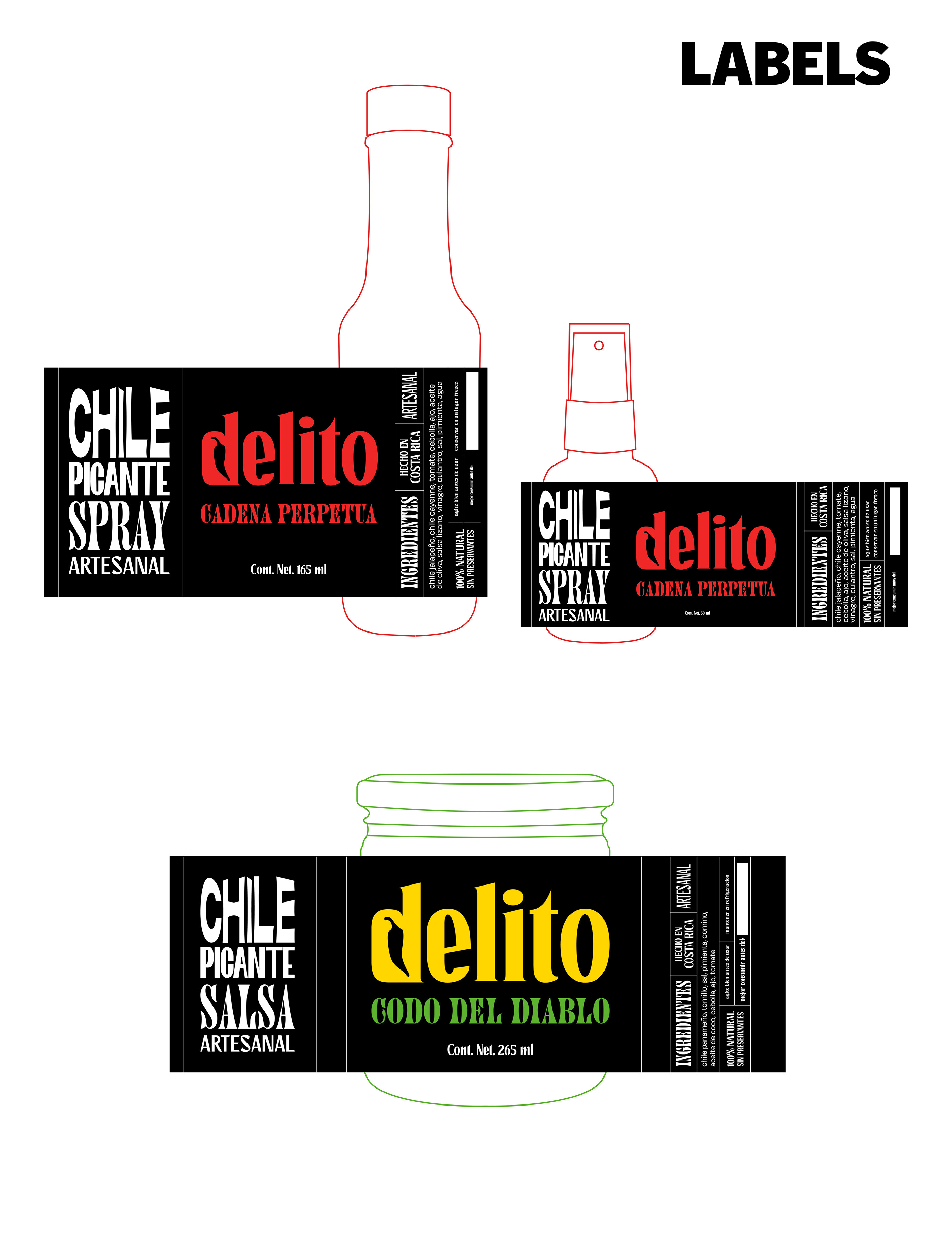 Delito. Brand concept